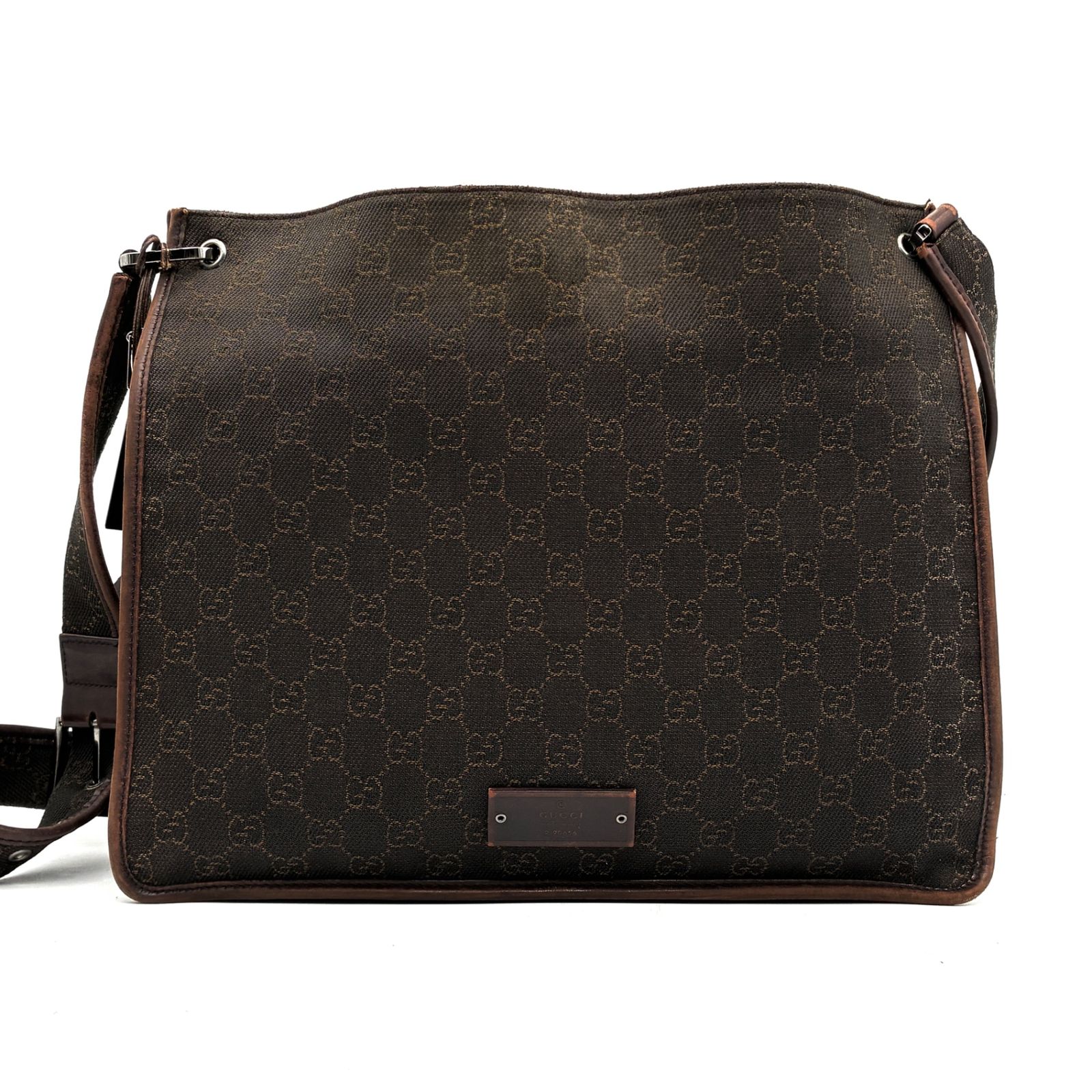 グッチ GUCCI ショルダーバッグ 斜め掛け クロスボディ GGキャンバス 