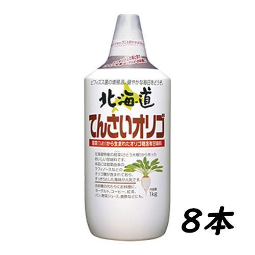 【8本】加藤美蜂園 北海道てんさいオリゴ 1kg