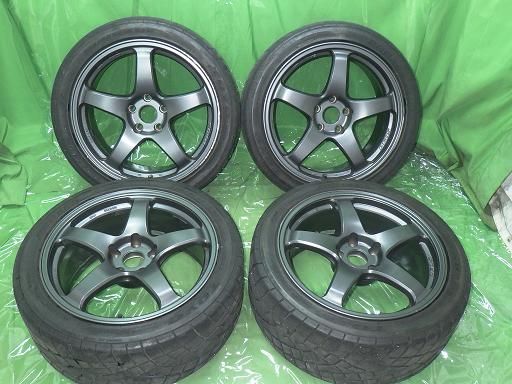 【中古】245/40R18 ランエボ エンケイ PF05 18インチ トーヨー プロクセスR1R