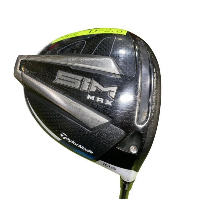 【中古】 テーラーメイド SIM MAX 10.5° ドライバー DR TENSEI BLUE TM50(DR) (フレックスSR) メンズ 男性用 右利き 右用 Cランク ゴルフクラブ
