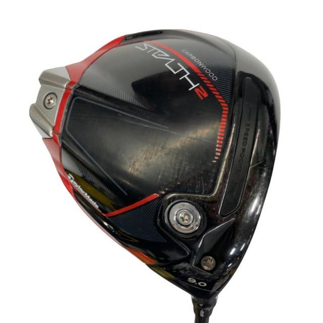 【中古】 テーラーメイド STEALTH2 9° ドライバー DR TENSEI RED TM50(STEALTH DR) (フレックスS) メンズ 男性用 右利き 右用 Cランク ゴルフクラブ