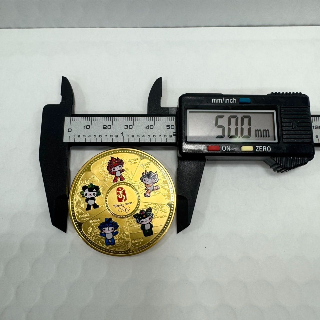2008年 北京オリンピック 記念メダル 中古 ケース付き 福娃 フーワー