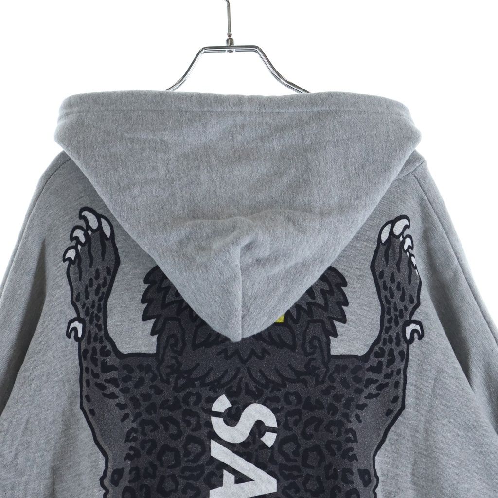 SAPEur (サプール) TIBETAN LEOPARD HOODIE プルオーバーパーカー
