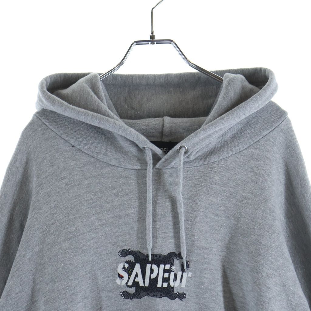 SAPEur (サプール) TIBETAN LEOPARD HOODIE プルオーバーパーカー