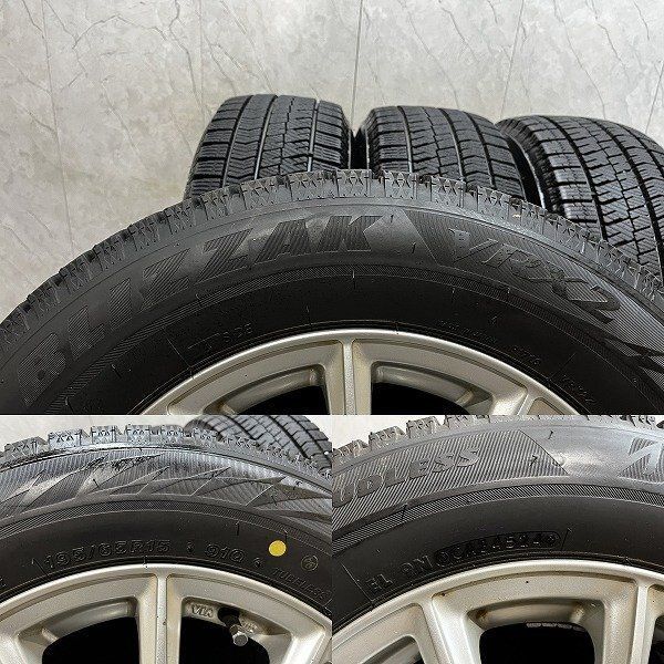 BS BLIZZAK VRX2 195/65R15】スタッドレス【ECO FORME SE-15 15インチ