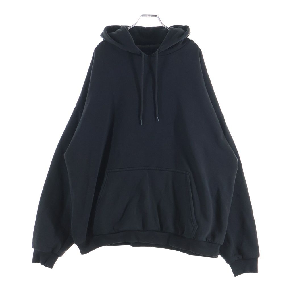 YEEZY GAP (イージーギャップ) オーバーサイズ スウェット プルオーバーパーカー フーディー ブラック