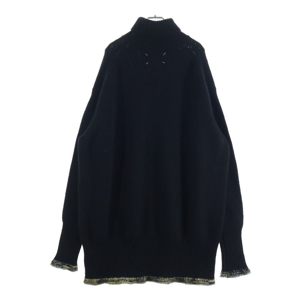 Maison Margiela (メゾンマルジェラ) 18AW ウール混 カシミヤ タートルネックニットセーター ブラック S30GP0239 S16461