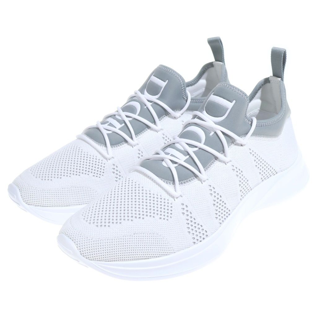 DIOR (ディオール) B25 NEOPRENE MESH ネオプレン メッシュ ローカットスニーカー ホワイト