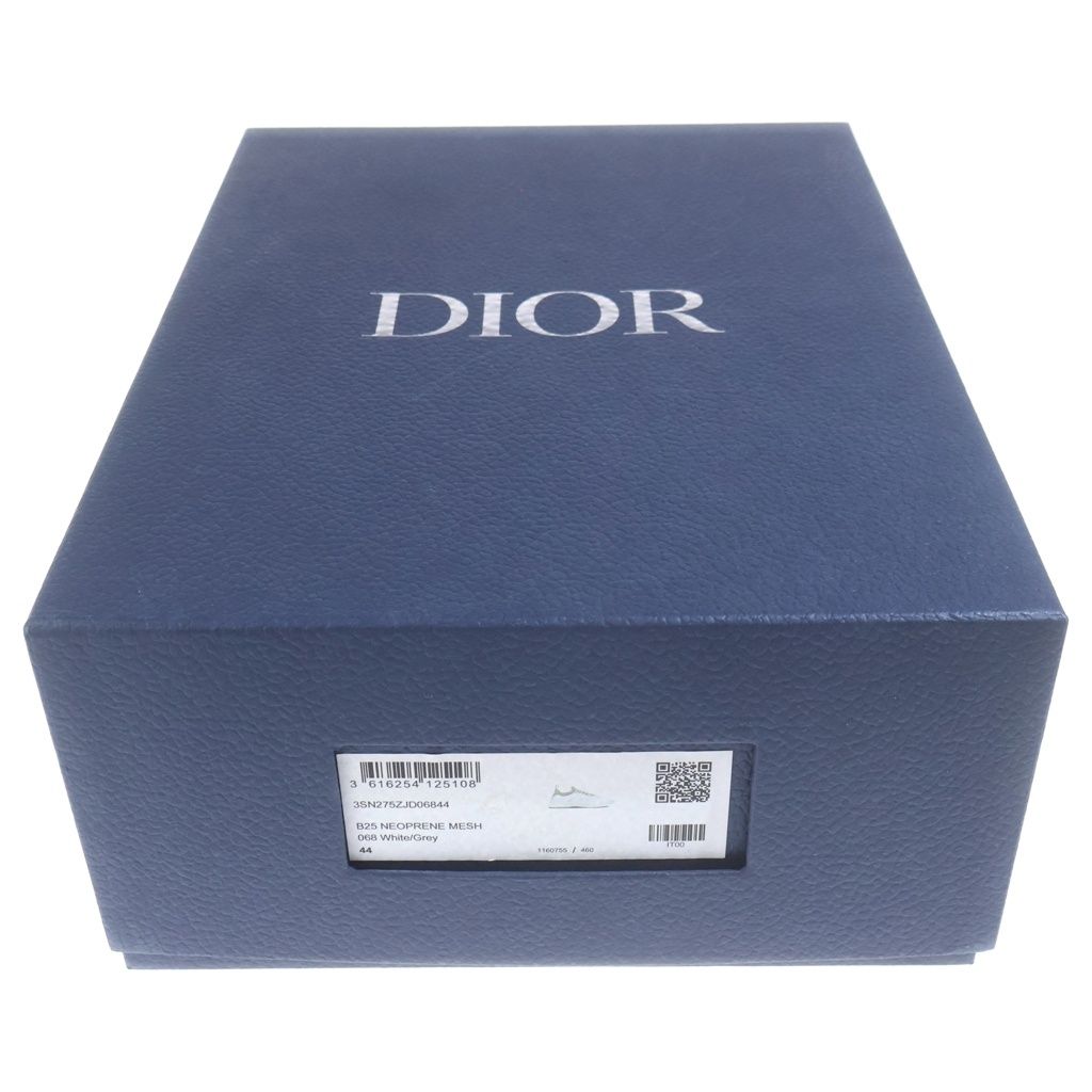 DIOR (ディオール) B25 NEOPRENE MESH ネオプレン メッシュ ローカットスニーカー ホワイト
