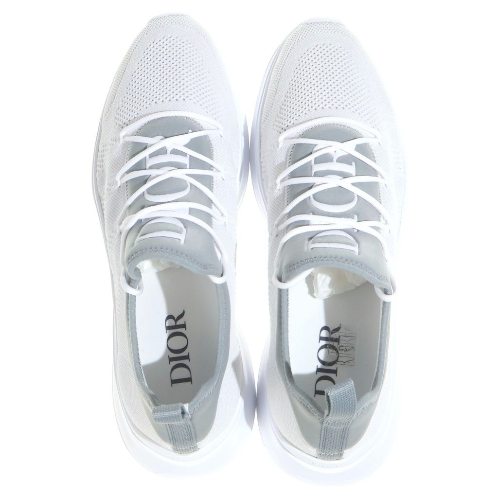 DIOR (ディオール) B25 NEOPRENE MESH ネオプレン メッシュ ローカットスニーカー ホワイト