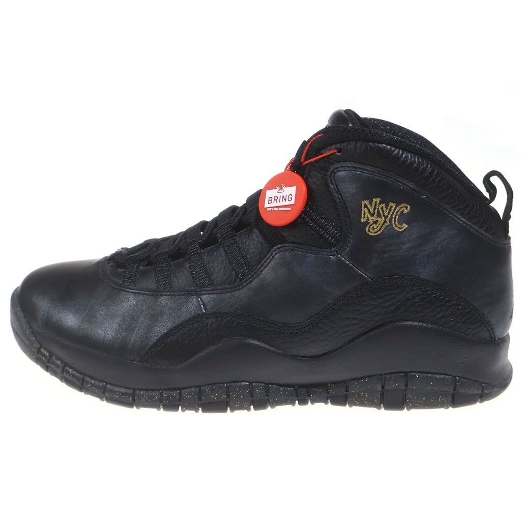 NIKE (ナイキ) Air Jordan 10 Retro 310805-012 エアジョーダン10レトロ 310805-012 ハイカットスニーカー 28cm/US10 ブラック