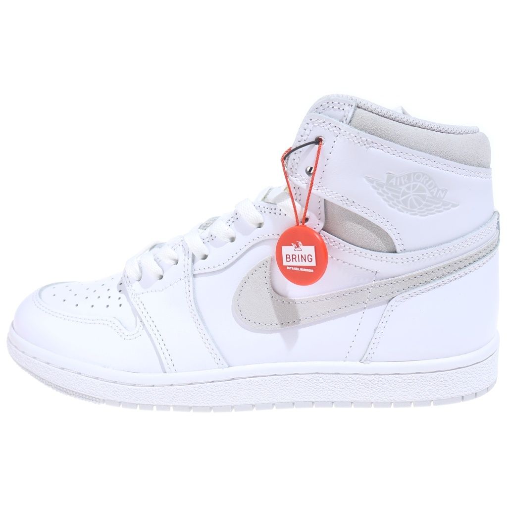 NIKE (ナイキ) AIR JORDAN 1 HIGH 85 NEUTRAL GREY BQ4422-100 エアジョーダン1 85 ニュートラルグレー ハイカットスニーカー ホワイト US9/27cm