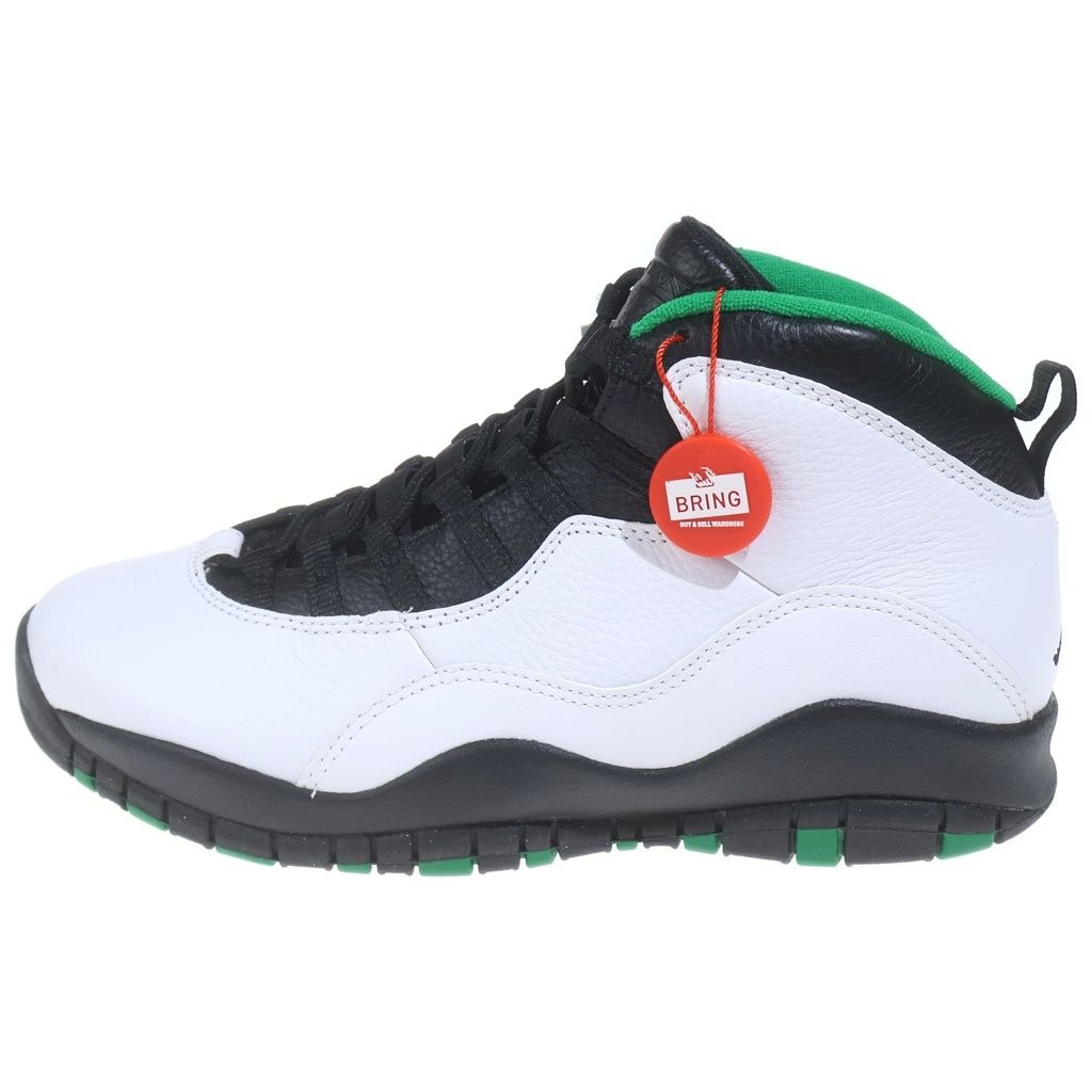 NIKE (ナイキ) Air Jordan 10 Seattle Supersonics 310805-137 エアジョーダン10 シアトルスーパーソニックス ハイカットスニーカー 27.5cm/US9.5 ホワイトスニーカー