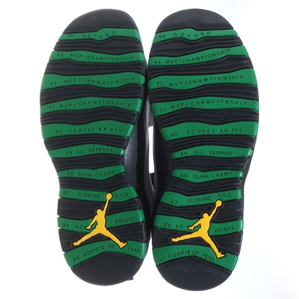 NIKE (ナイキ) Air Jordan 10 Seattle Supersonics 310805-137 エアジョーダン10 シアトルスーパーソニックス ハイカットスニーカー 27.5cm/US9.5 ホワイト