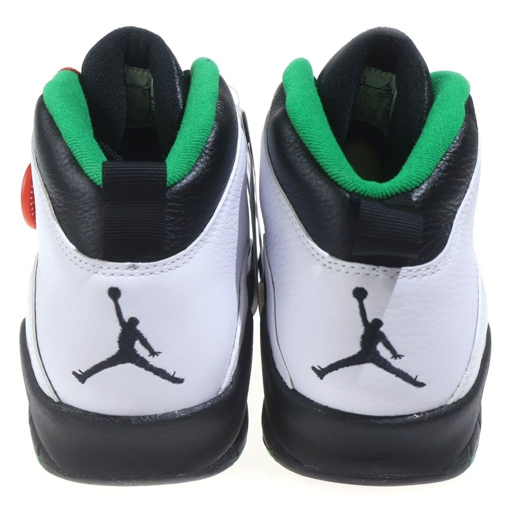 NIKE (ナイキ) Air Jordan 10 Seattle Supersonics 310805-137 エアジョーダン10 シアトルスーパーソニックス ハイカットスニーカー 27.5cm/US9.5 ホワイト