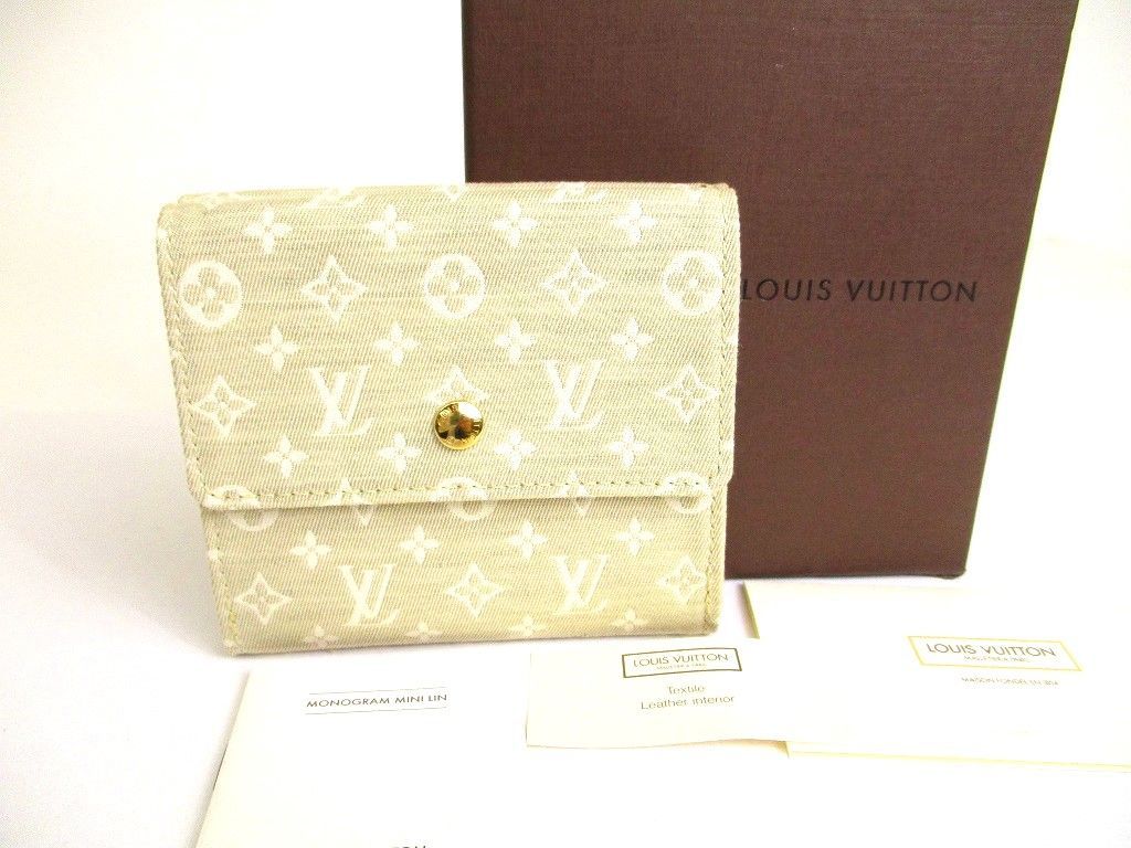 ルイヴィトン LOUIS VUITTON モノグラム ミニ ポルトモネ ビエ カルトクレディ 2つ折り 財布 コンパクト財布 メンズ レディース 【希少】 【未使用保管品】