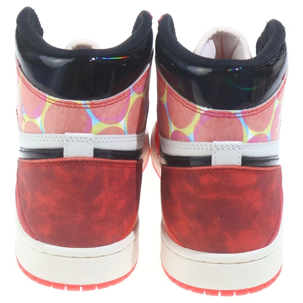 NIKE (ナイキ) AIR JORDAN 1 RETRO HIGH OG DV1748-601 エアジョーダン1 レトロ ネクストチャプター ハイカットスニーカー レッド/ホワイト US10/28cm