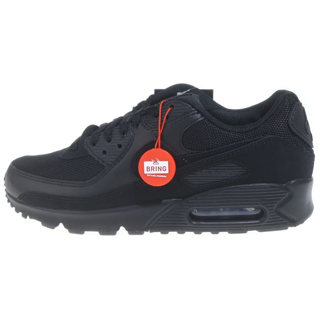 NIKE (ナイキ) AIR MAX 90 RECRAFT TRIPLE BLACK エアマックス90 リクラフト トリプルブラック ローカットスニーカー ブラック US8.5/26.5cm CN8490-003