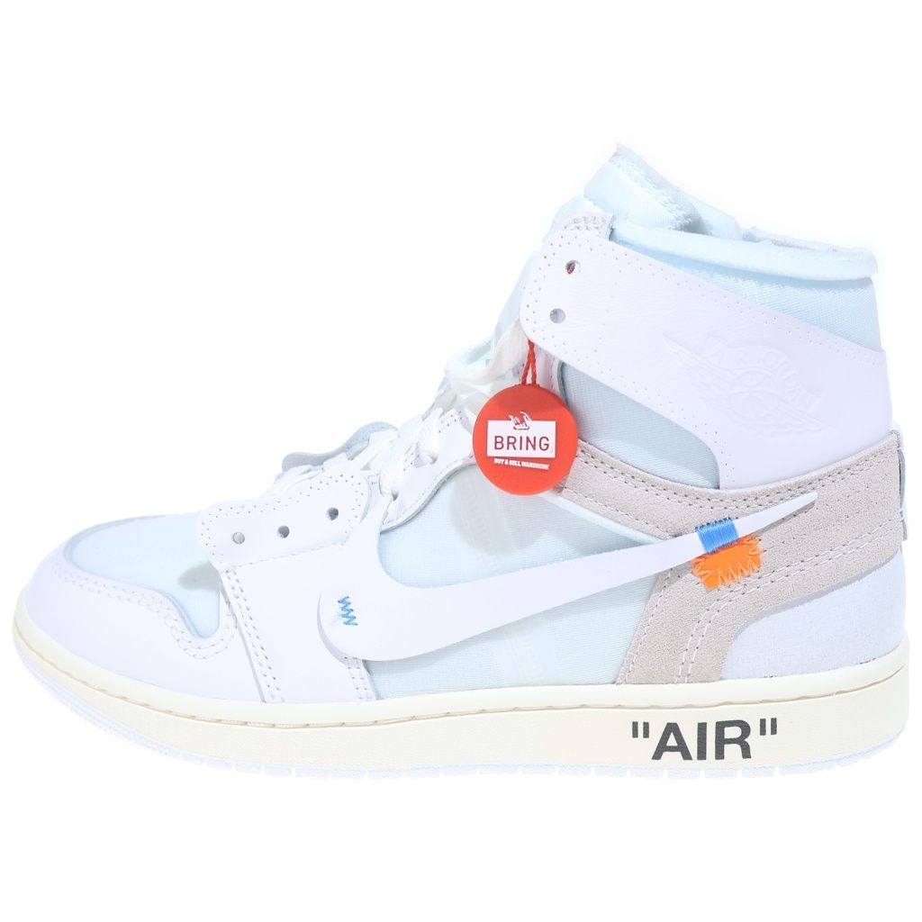 NIKE (ナイキ) ×Virgil Abloh Archive (V.A.A.) AIR JORDAN 1 RETRO HIGH OG ALASKA エアジョーダン レトロ アラスカ ハイカットスニーカー US9.5/27.5cm AA3834-100
