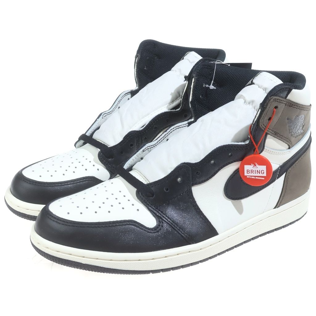 NIKE (ナイキ) AIR JORDAN 1 HIGH OG DARK MOCHA エアジョーダン ダークモカ ハイカットスニーカー ブラウン/ホワイト US11/29cm 555088-105
