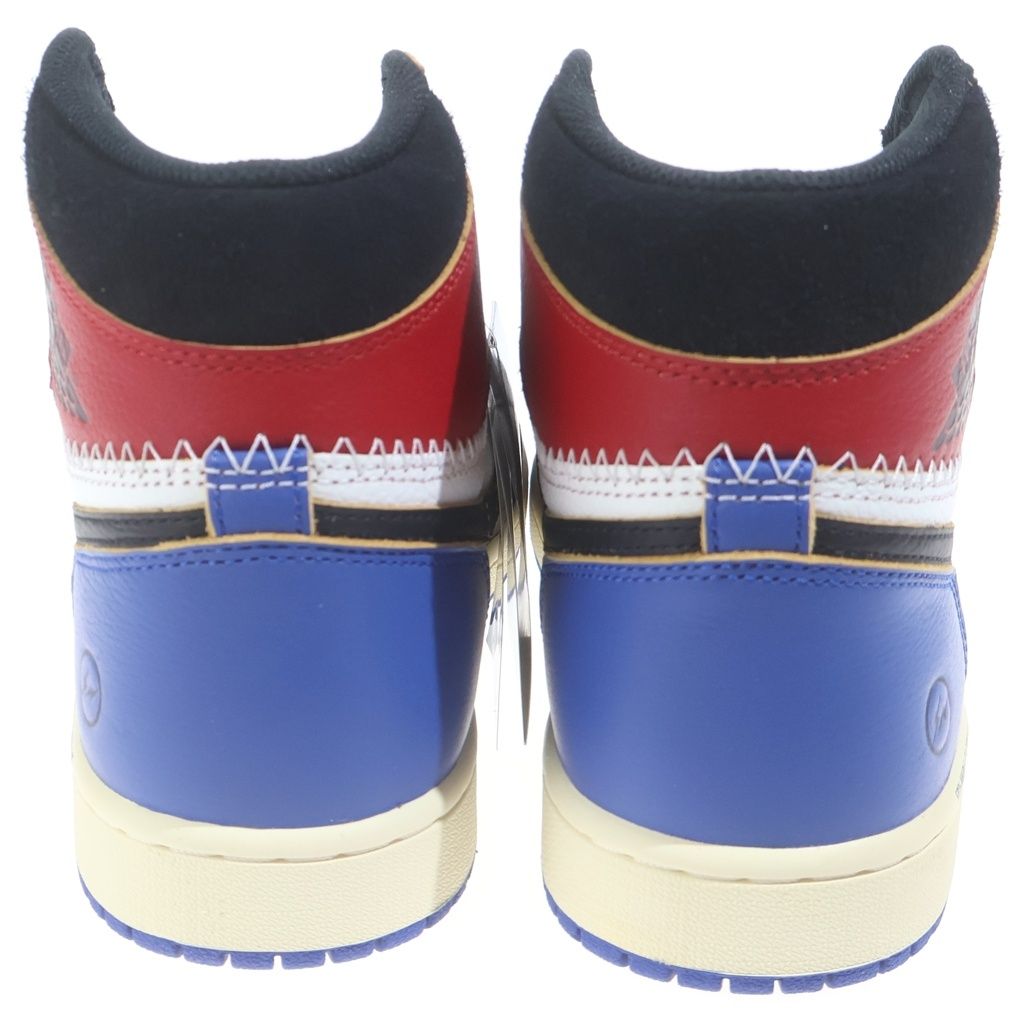 NIKE (ナイキ) ×FRAGMENT DESIGN ×UNION AIR JORDAN 1 HIGH OG フラグメントデザイン ユニオン エアージョーダン ハイカットスニーカー マルチカラー US9/27cm IO7847-002