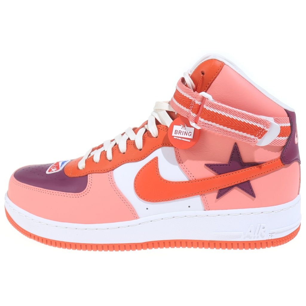 NIKE (ナイキ) Air Force 1 High Riccardo Tisci All-Star AQ3366-601 エアフォース1 ハイ リカルド・ティッシ オールスター ピンク/オレンジ US11.5/29.5cm