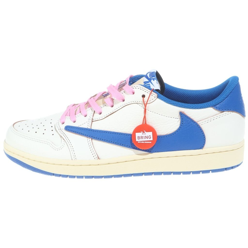 NIKE (ナイキ) ×TRAVIS SCOTT ×FRAGMENT DESIGN AIR JORDAN1 LOW OG SP トラヴィススコット フラグメントデザイン エアジョーダン1 ローカットスニーカー DM7866-104