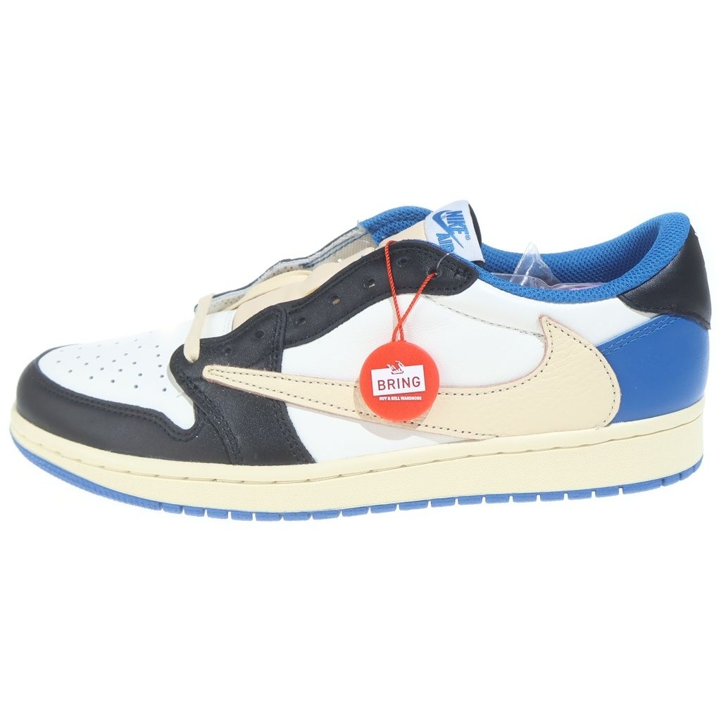 NIKE (ナイキ) ×TRAVIS SCOTT FRAGMENT DESIGN AIR JORDAN 1 LOW OG SP DM7866-140 トラヴィススコット フラグメント エアジョーダン1 ローカットスニーカー US10/28cm