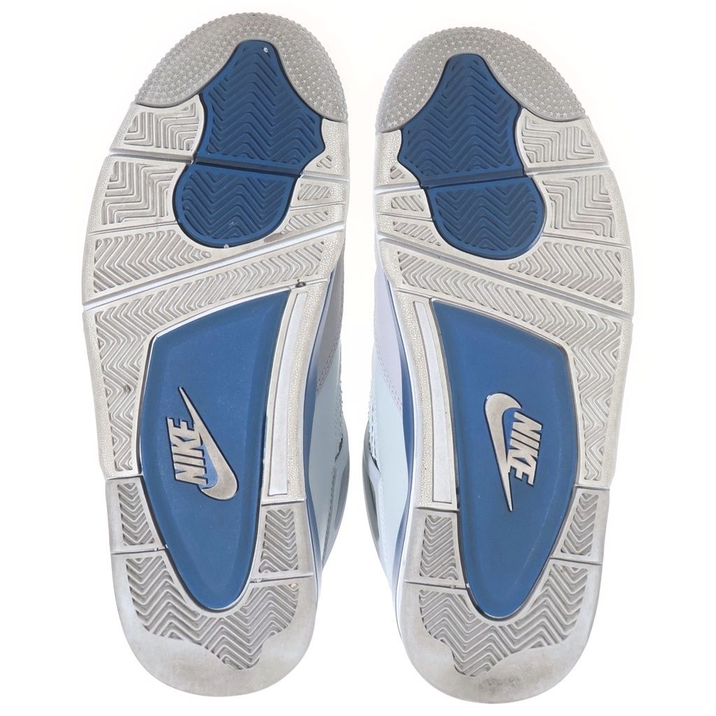 NIKE (ナイキ) AIR JORDAN 4 FV5029-141 エアジョーダン4 レトロ インダストリアルブルー US8.5/26.5cm ホワイト/ブルー NIKE (ナイキ) AIR JORDAN 4 FV5029-141 エアジョーダン4 レトロ インダストリアルブルー US8.5/26.5cm ホワイト/ブルー
