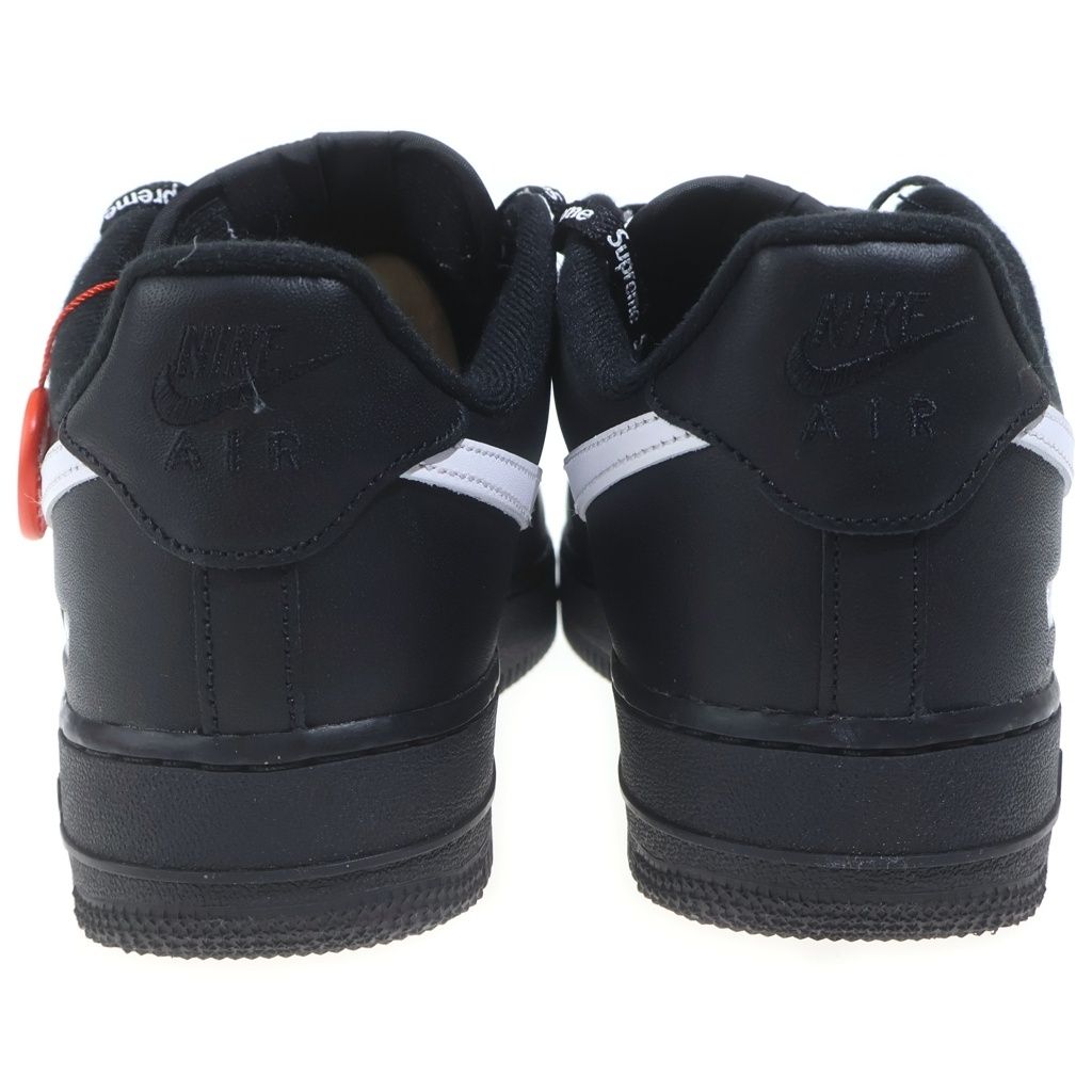 NIKE (ナイキ) ×SUPREME AIR FORCE 1 LOW CU9225-002 エアフォース1 ローカットスニーカー US8/26.0cm ブラック