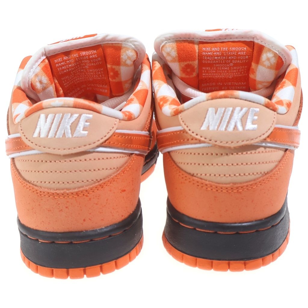 NIKE SB (ナイキエスビー) ×CONCEPTS DUNK LOW OG QS ORANGE LOBSTER FD8776-800 コンセプツ ダンク ローカットスニーカー オレンジロブスター US9/27.0cm オレンジ