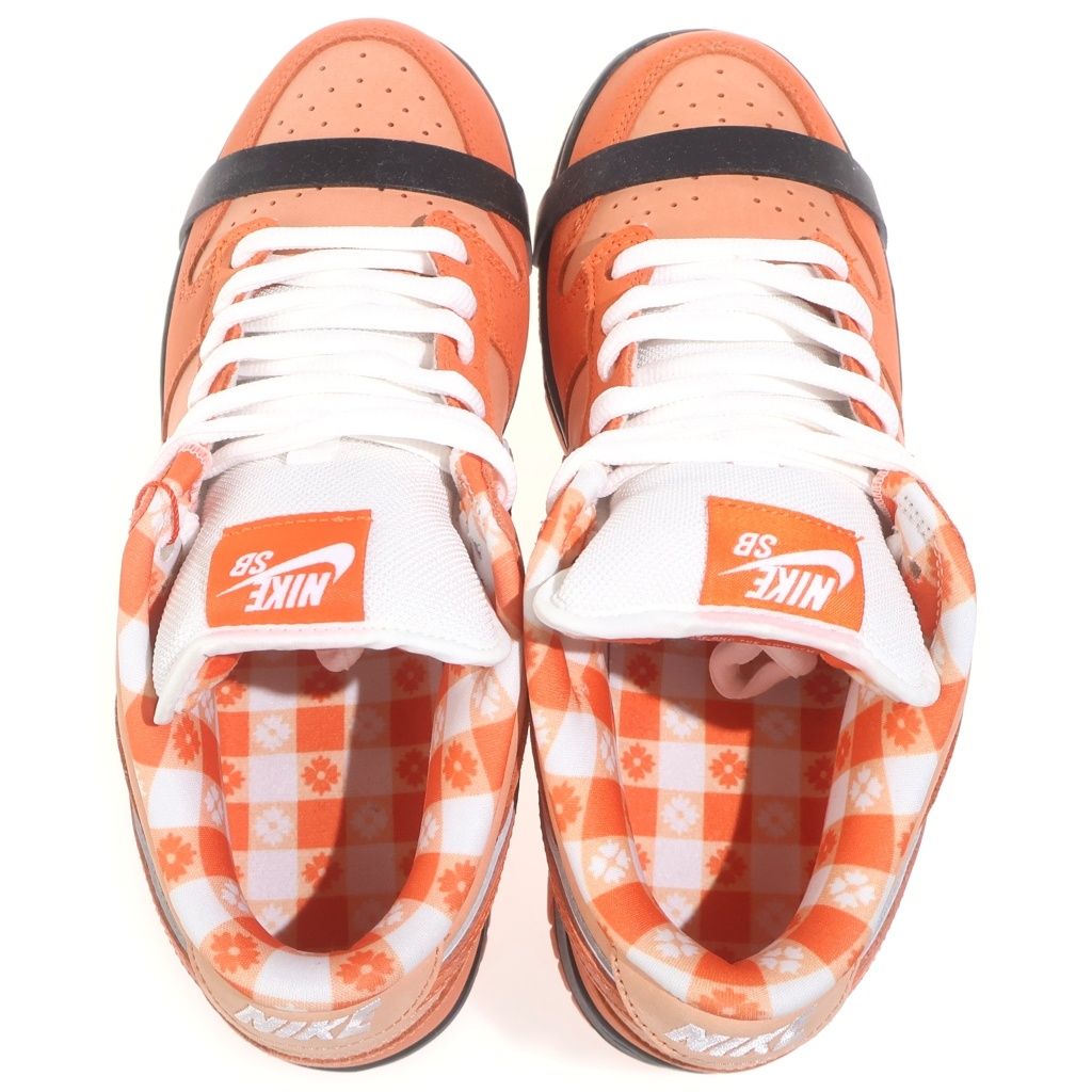 NIKE SB (ナイキエスビー) ×CONCEPTS DUNK LOW OG QS ORANGE LOBSTER FD8776-800 コンセプツ ダンク ローカットスニーカー オレンジロブスター US9/27.0cm オレンジ
