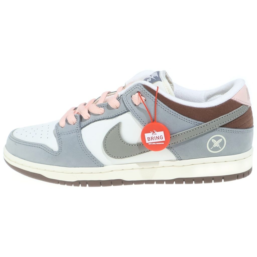 NIKE SB (ナイキエスビー) ×YUTO HORIGOME DUNK LOW PRO QS FQ1180-001 堀米雄斗 ダンク プロ クイックストライク ローカットスニーカー US9.5/27.5cm ホワイト/グレー