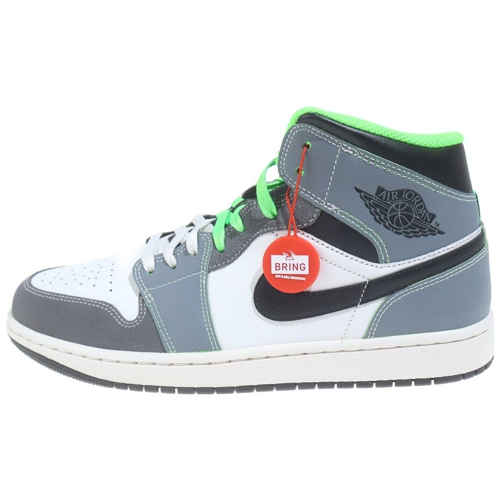 NIKE (ナイキ) AIR JORDAN 1 MID CASA 93 HQ3829-001エアジョーダン 1 ミッド SE カーサ 93 ミッドカットスニーカー ホワイト/グレー US9.5/27.5cm