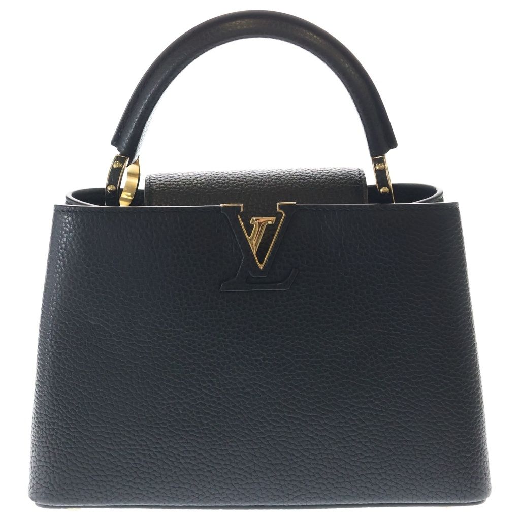 LOUIS VUITTON (ルイヴィトン) カプシーヌBB トリヨンレザー ハンドバッグ ブラック M94586
