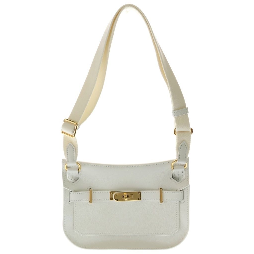 HERMES (エルメス) ジピシーエールミニ スイフトニューホワイト ゴールド金具 ホワイト