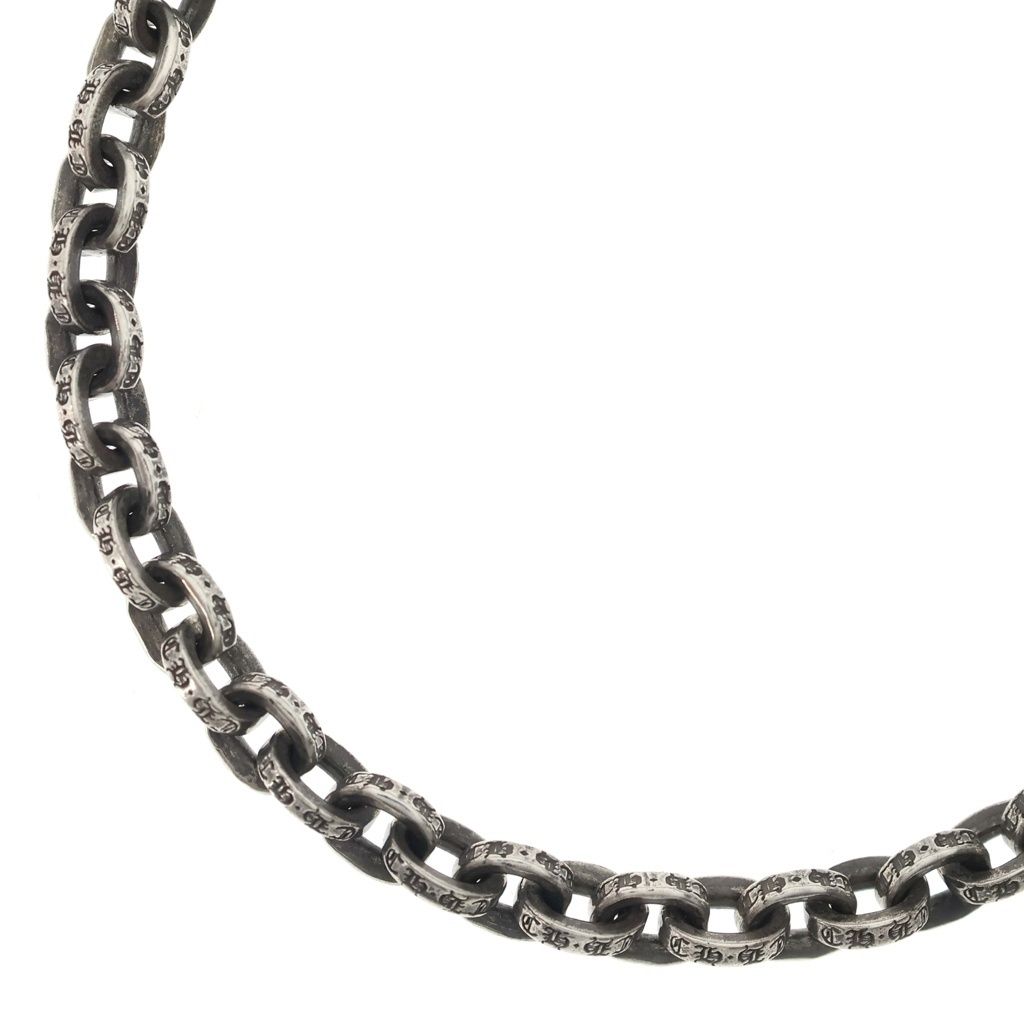 CHROME HEARTS (クロムハーツ) PAPER CHAIN 20 ペーパーチェーンネックレス 20inch シルバーBCA087