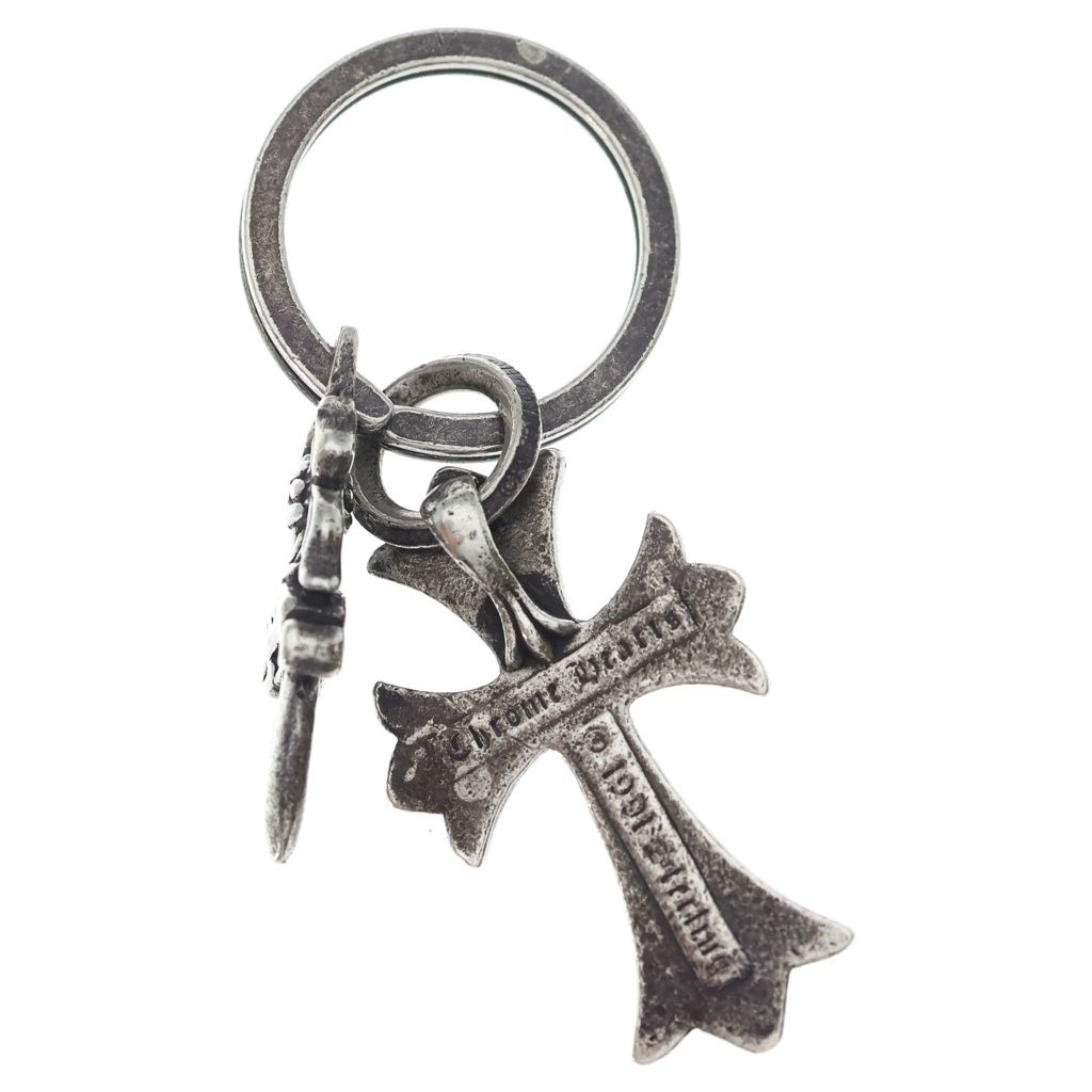 クロムハーツ　スモールCHクロスキーリング　CHROME HEARTS CHROME HEARTS (クロムハーツ) KEYRING SMALL CH CROSS スモールCH