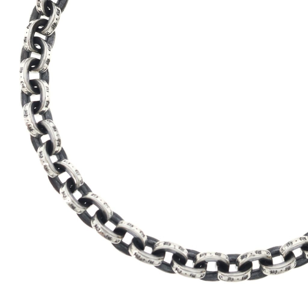 CHROME HEARTS (クロムハーツ) PAPER CHAIN 20 ペーパーチェーンネックレス 20inch シルバーBCA087