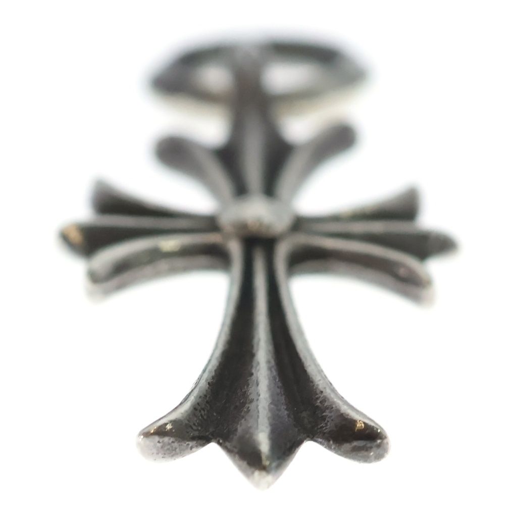 CHROME HEARTS (クロムハーツ) TINY CH CROSS タイニーCHクロス チャーム ネックレストップ シルバー BCA382