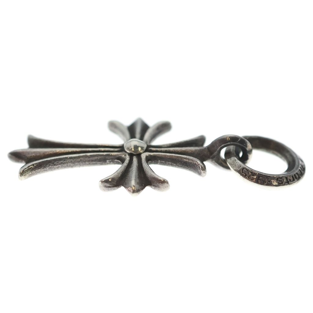 CHROME HEARTS (クロムハーツ) TINY CH CROSS タイニーCHクロス チャーム ネックレストップ シルバー BCA382