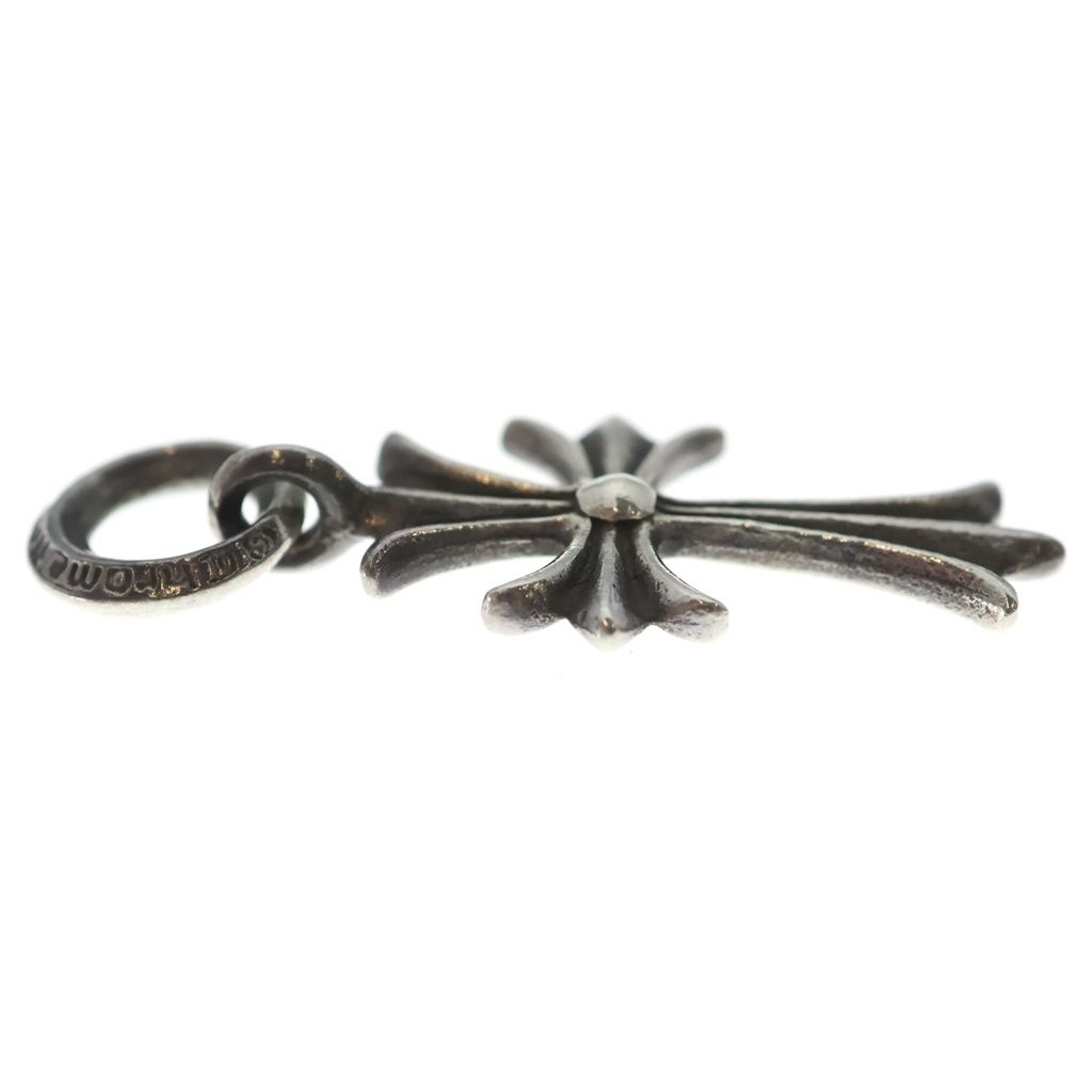 CHROME HEARTS (クロムハーツ) TINY CH CROSS タイニーCHクロス チャーム ネックレストップ シルバー BCA382