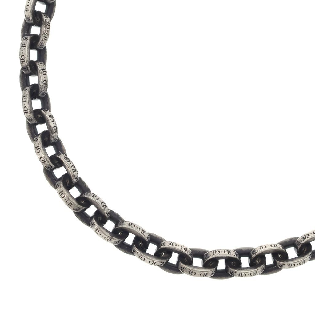 CHROME HEARTS (クロムハーツ) PAPER CHAIN 18 ペーパーチェーンネックレス 18inch シルバー BCA086