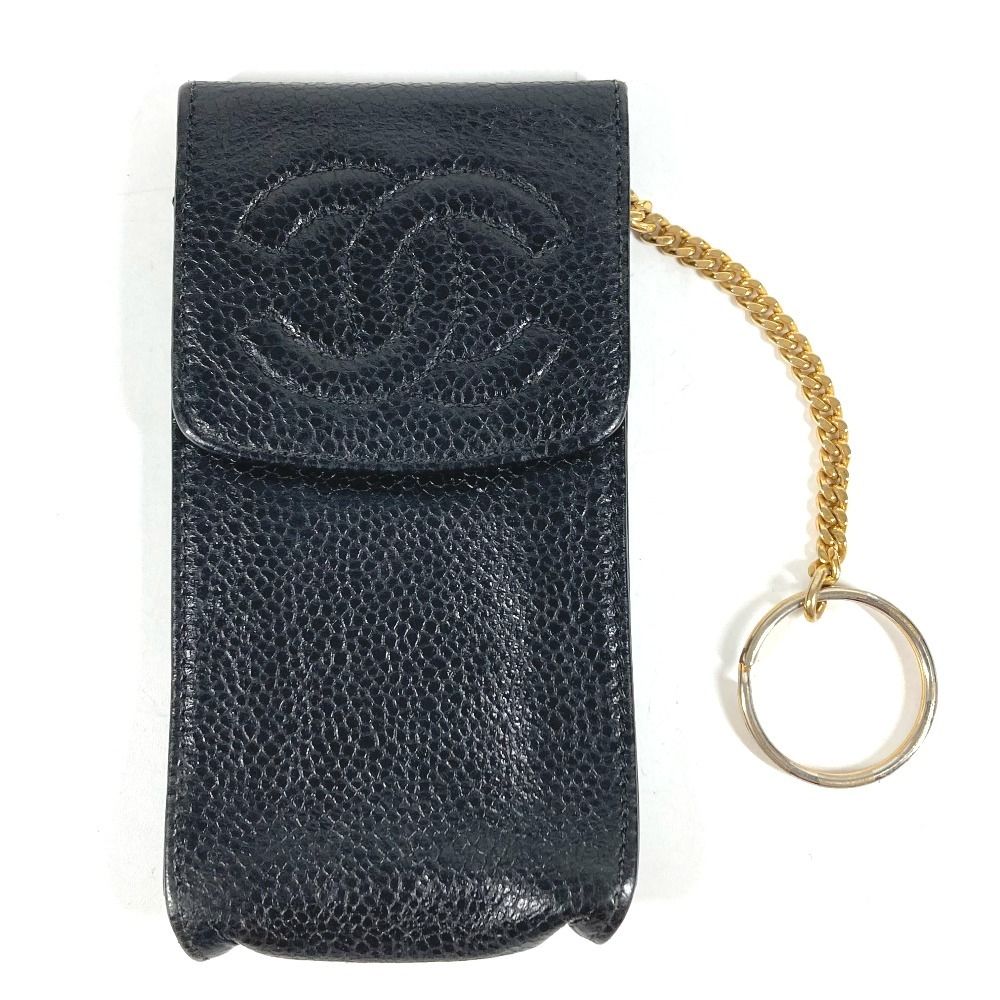 CHANEL シャネルココマーク シガレットケース グレインドカーフスキン CHANEL シャネルココマーク シガレットケース グレインドカーフスキン
