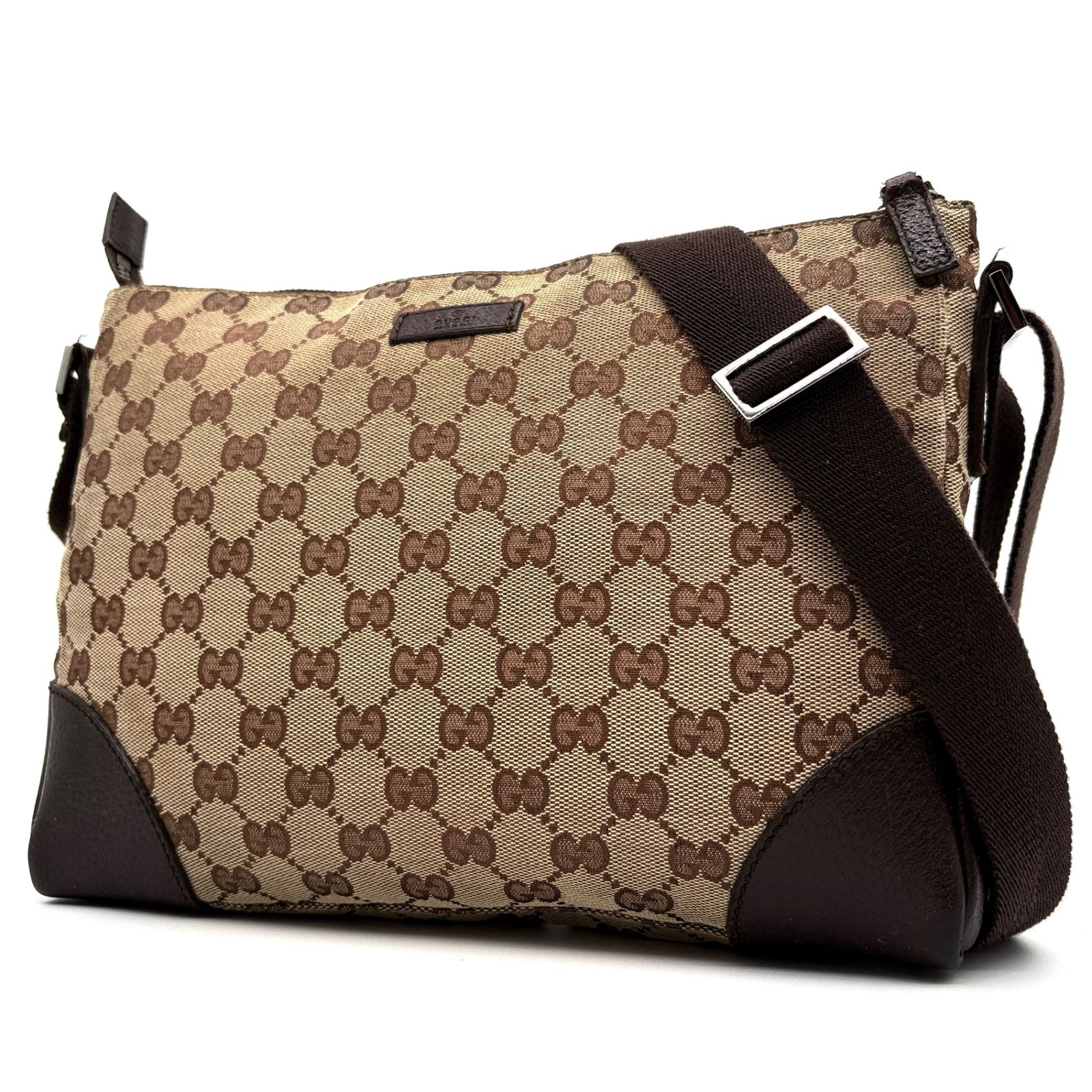 グッチ GUCCI GGキャンバス ショルダーバッグ メッセンジャー 斜め掛け