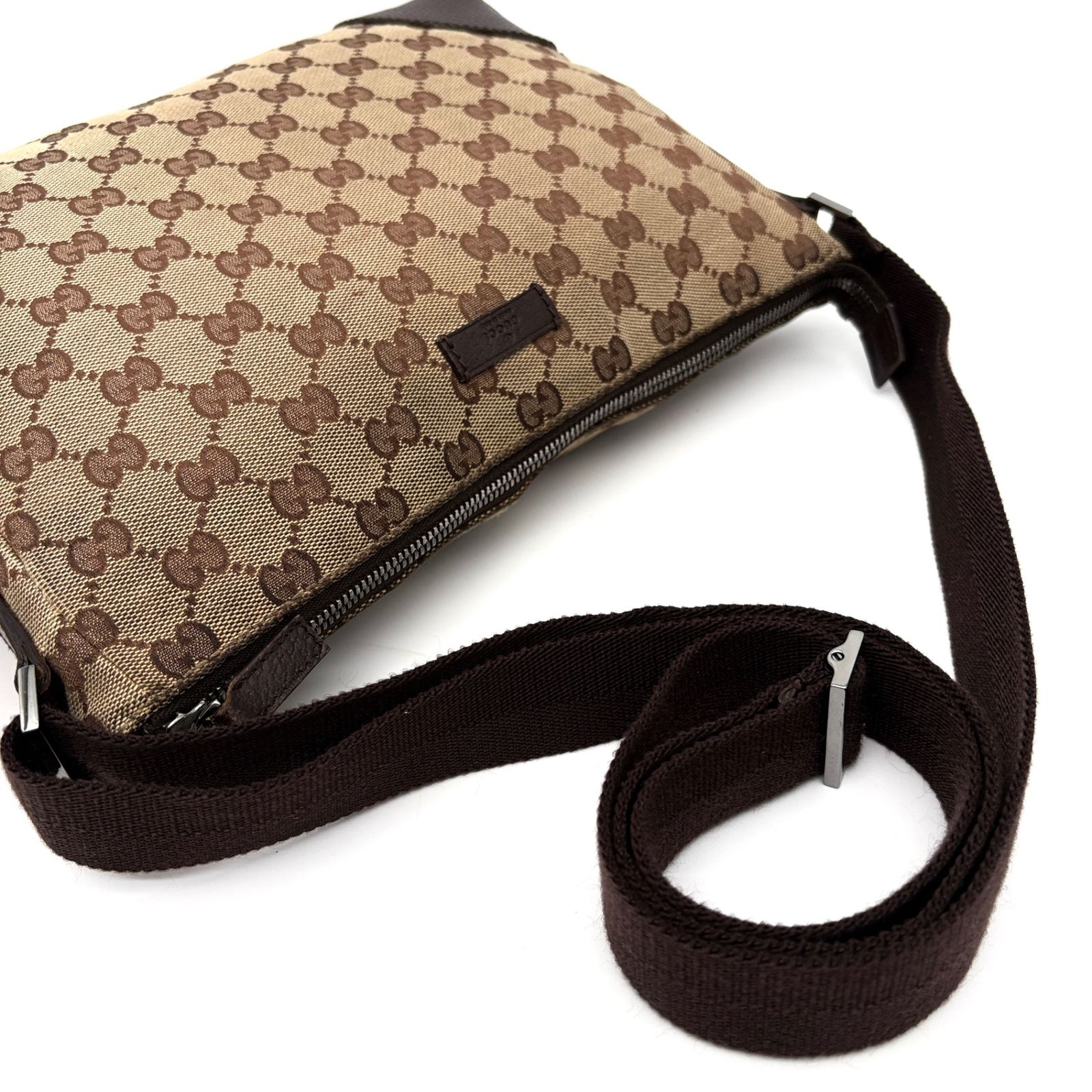 グッチ GUCCI GGキャンバス ショルダーバッグ メッセンジャー 斜め掛け