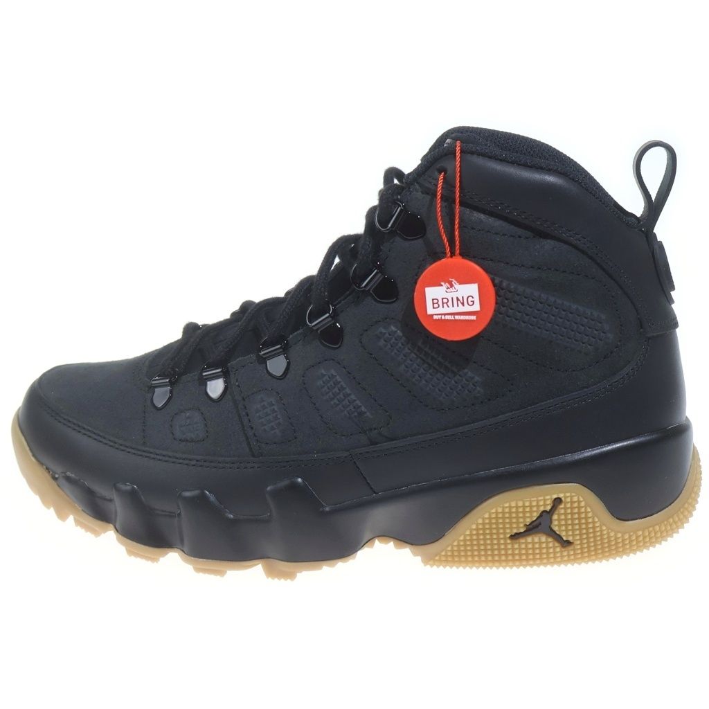 NIKE (ナイキ) AIR JORDAN 9 RETRO BOOT NRG エアジョーダン9 レトロ ブーツ ハイカットスニーカー ブラック US9.5/27.5cm AR4491-025 17,381円