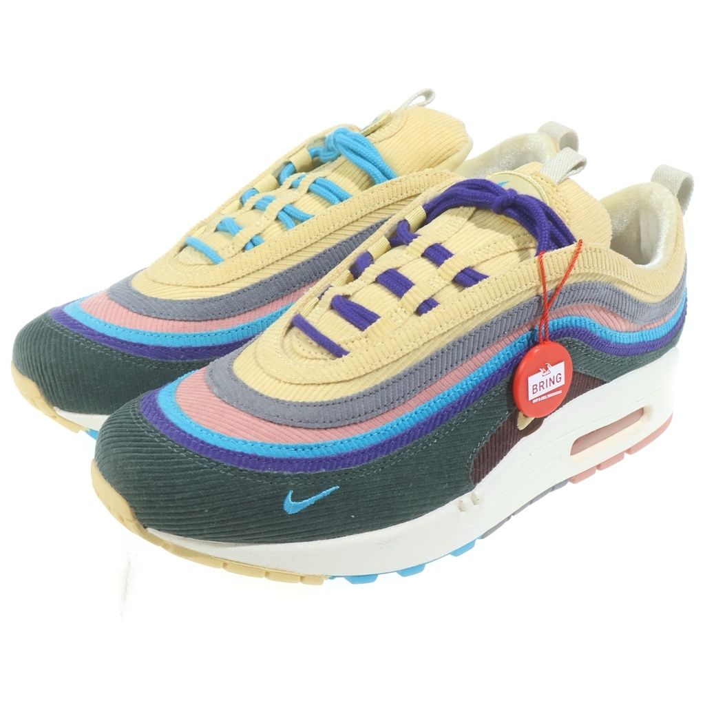 NIKE (ナイキ) ×SEAN WOTHERSPOON AIR MAX 1/97 VF SW AJ4219-400 ショーンウェザースプーン エアマックス97 ローカットスニーカー マルチ US8/26cm NIKE (ナイキ) ×SEAN WOTHERSPOON AIR MAX 1/97 VF SW AJ4219-400 ショーンウェザースプーン エアマックス97 ローカットスニーカー マルチ US8/26cm