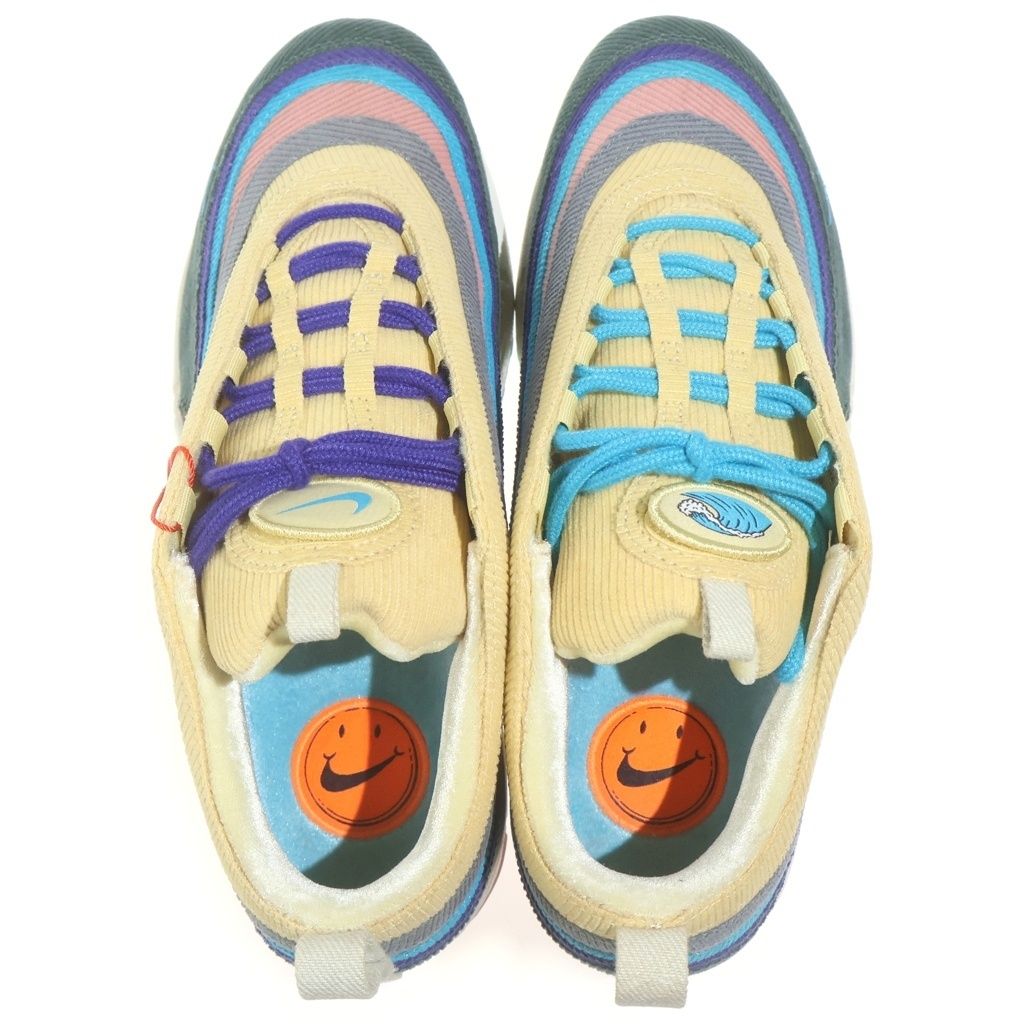 NIKE (ナイキ) ×SEAN WOTHERSPOON AIR MAX 1/97 VF SW AJ4219-400 ショーンウェザースプーン エアマックス97 ローカットスニーカー マルチ US8/26cm NIKE (ナイキ) ×SEAN WOTHERSPOON AIR MAX 1/97 VF SW AJ4219-400 ショーンウェザースプーン エアマックス97 ローカットスニーカー マルチ US8/26cm