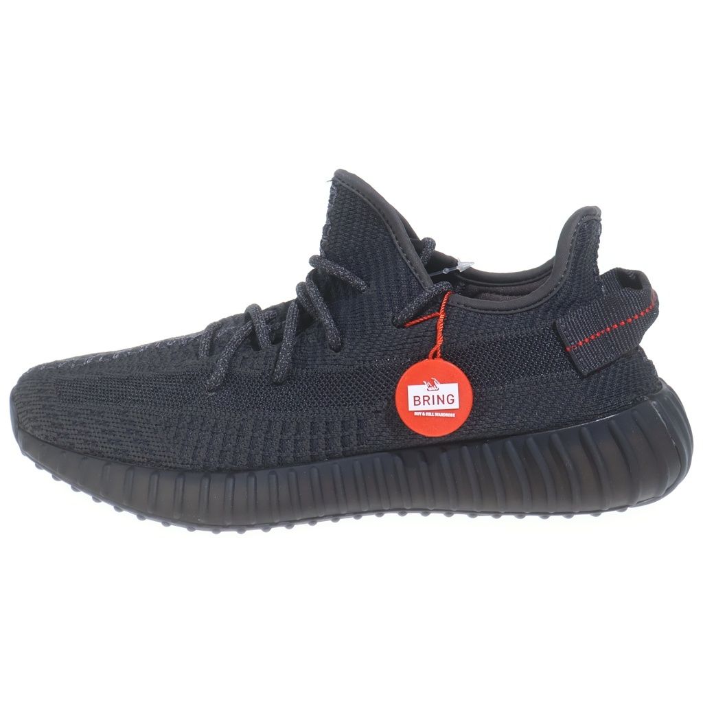 adidas (アディダス) YEEZY BOOST 350 V2 FU9006 イージーブースト ローカットスニーカー ブラック US8.5/26.5cm